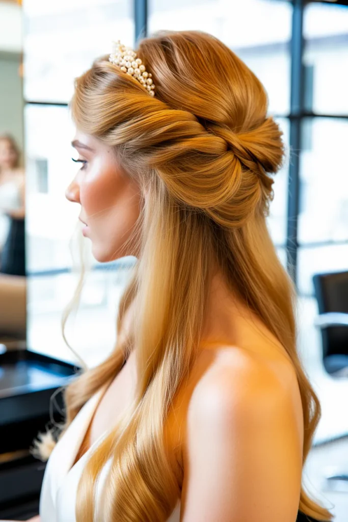 Twisted Halo Updo