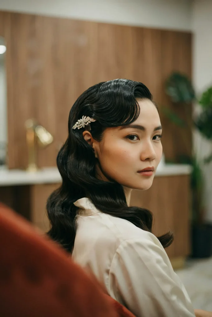 Vintage Finger Waves