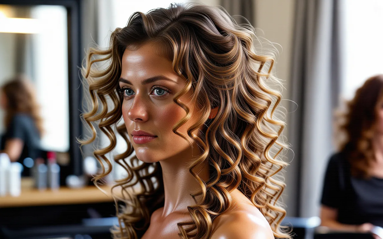 curly hairstyles for thin fine hair