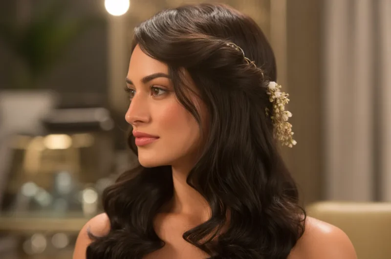 prom hairstyles half up half down
