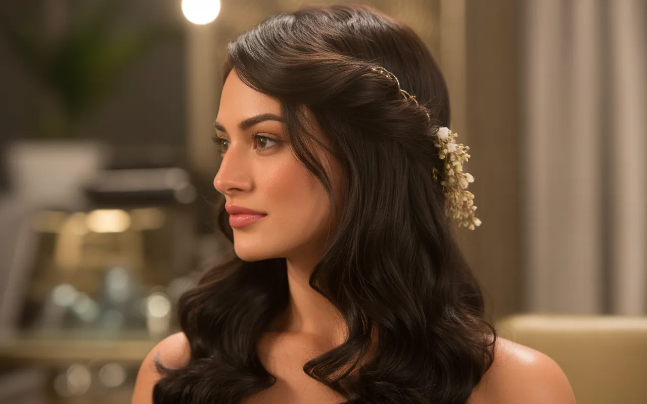 prom hairstyles half up half down