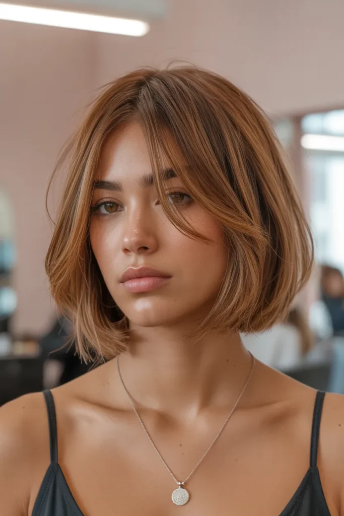 Sliced Fringe Bob