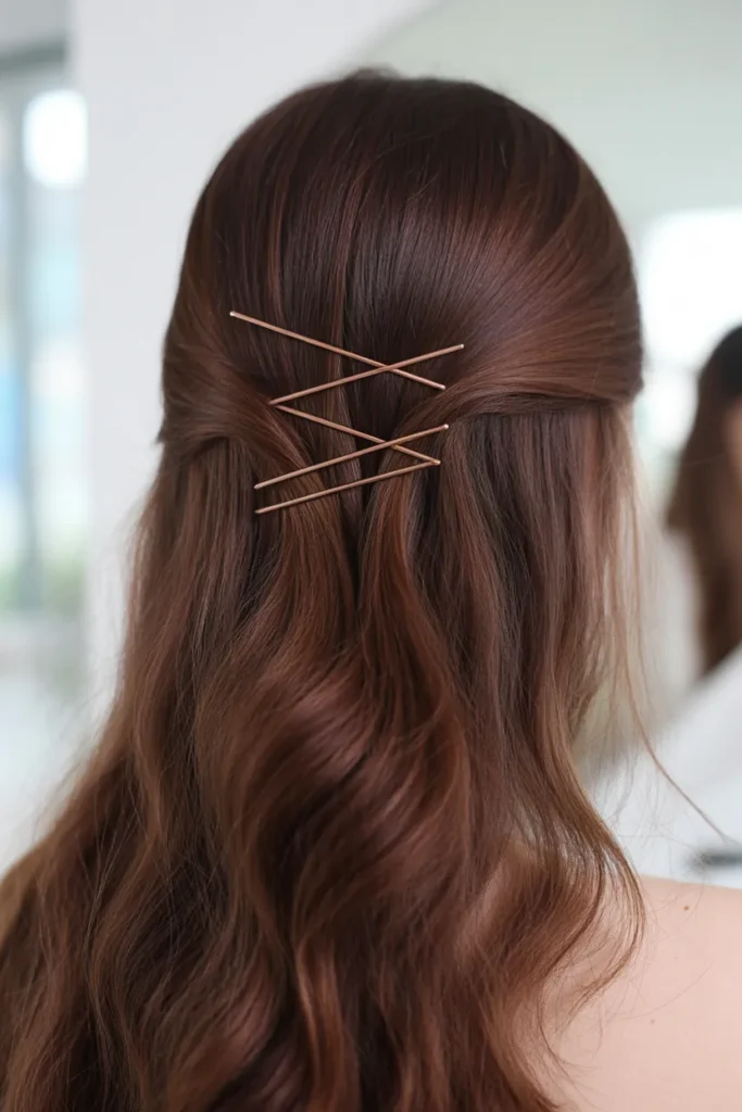 Crisscross Crown Pins