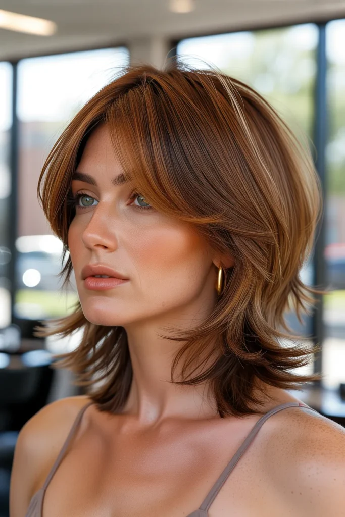 Feathered Halo Shag
