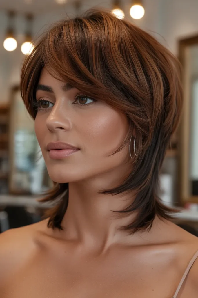 Feathered Nape Cut