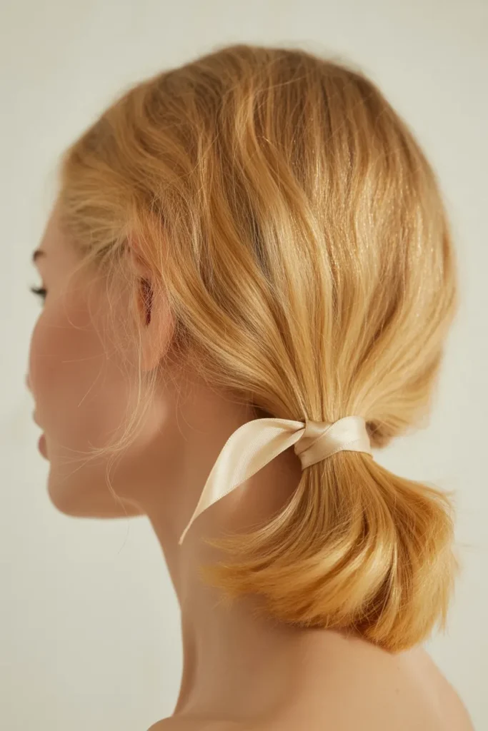 Floating Ribbon Ponytail