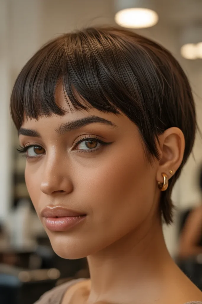 Micro Fringe Crop