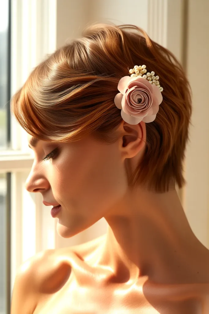 Rosette Side Knot