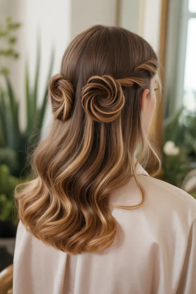 Rosette Twist Pair