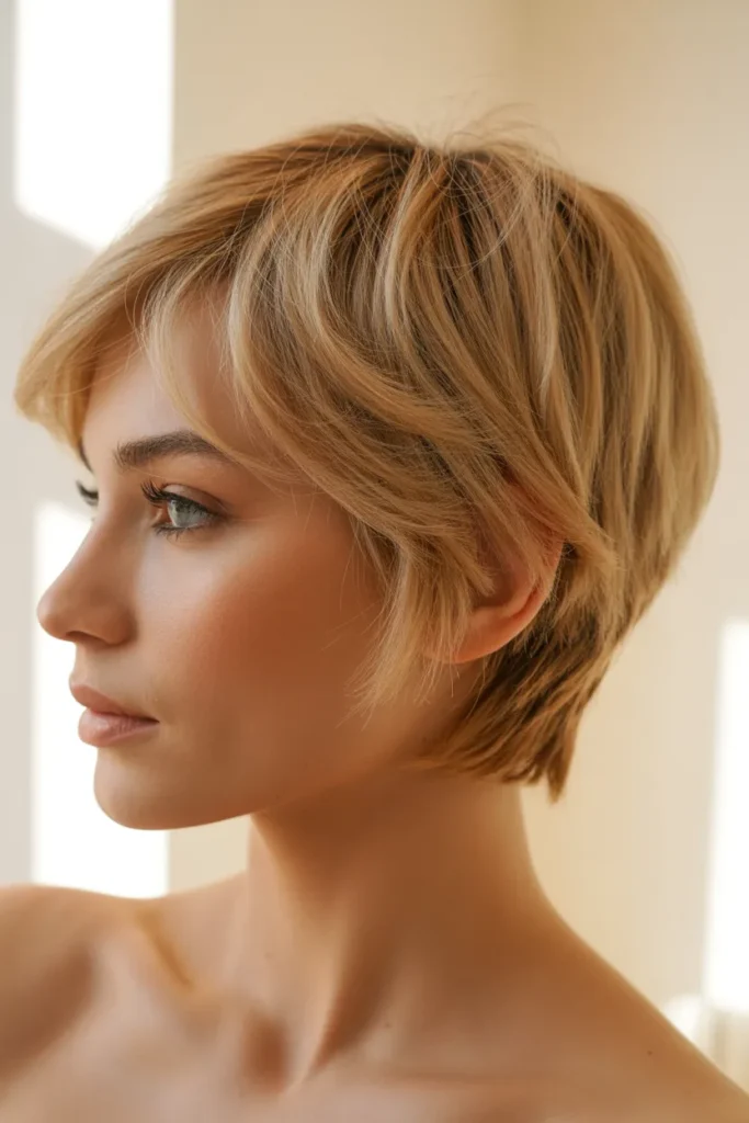 Sandy Blonde Shaglet