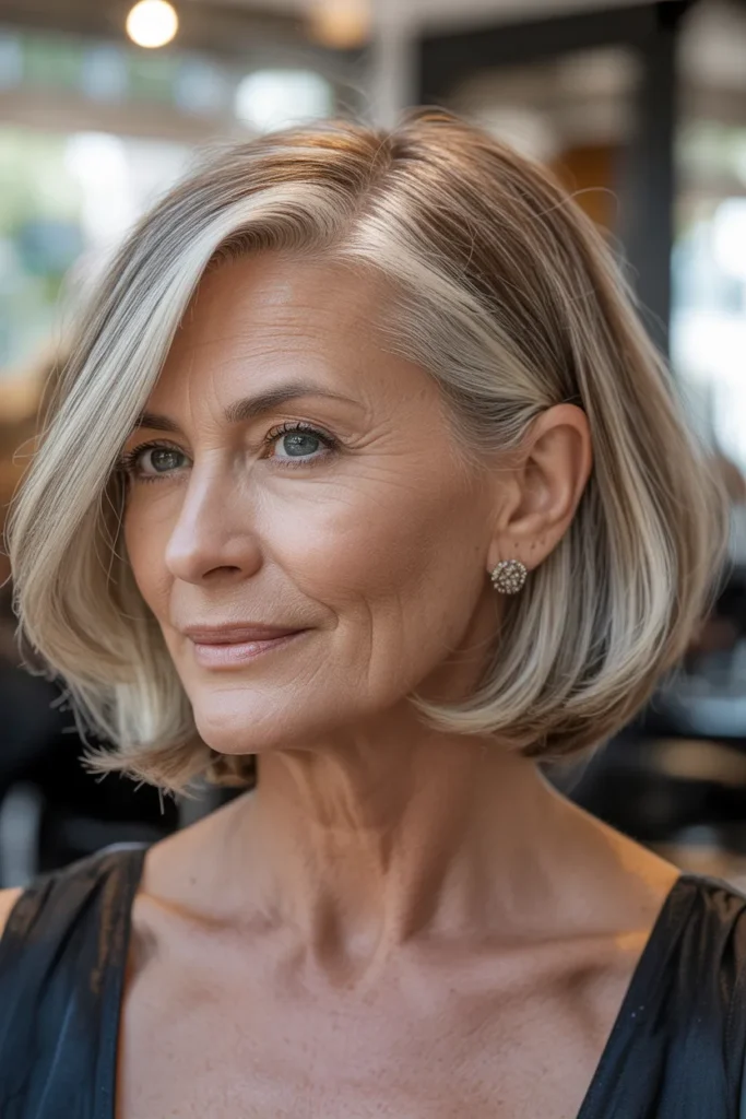 Sculpted Side Bob