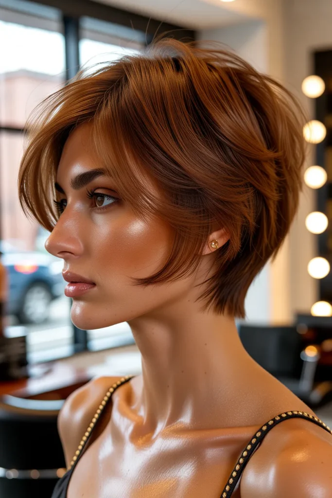 Sculpted Side Sweep