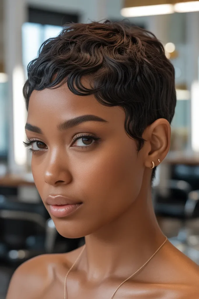 Silhouette Pixie Cut