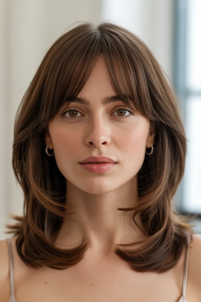 Soft Arc Bangs
