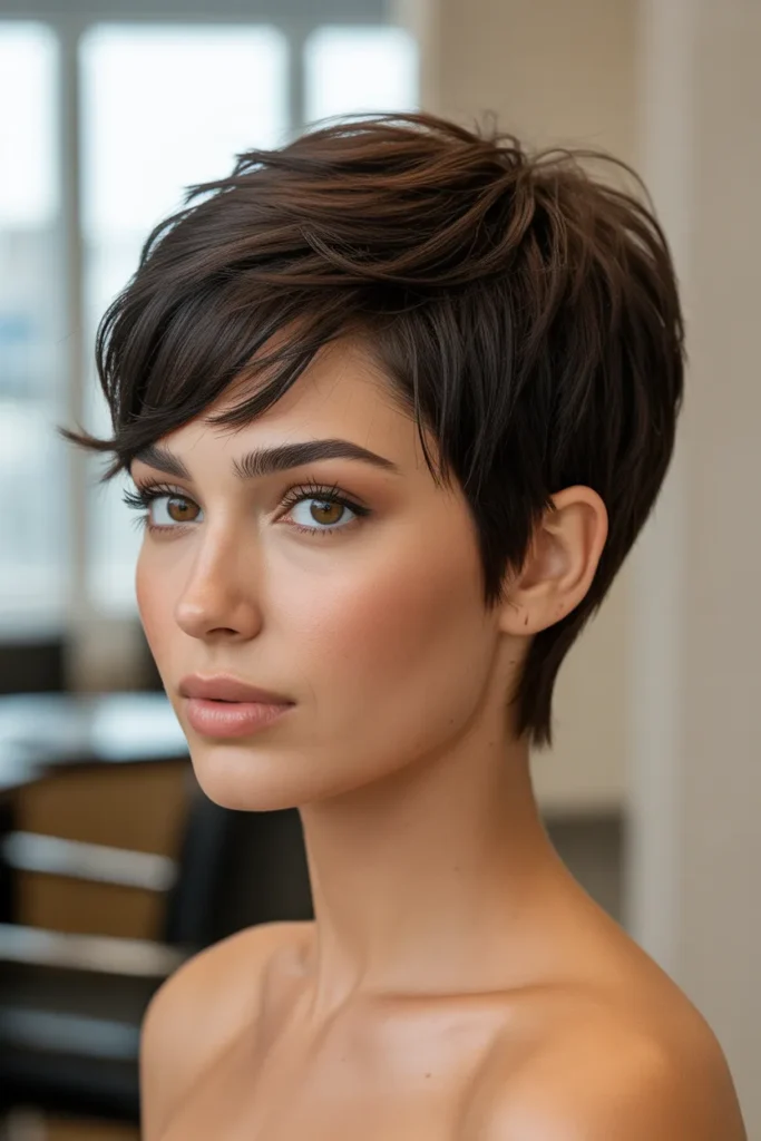 Textured Crown Flicks