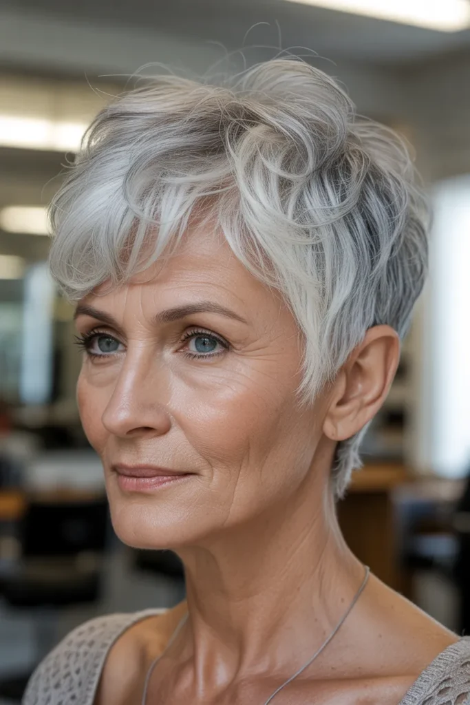 Textured Crown Pixie