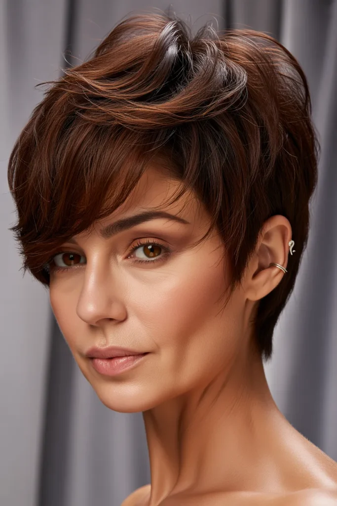 Textured Pixie Shag