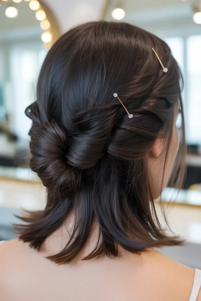 Twisted Petal Bun