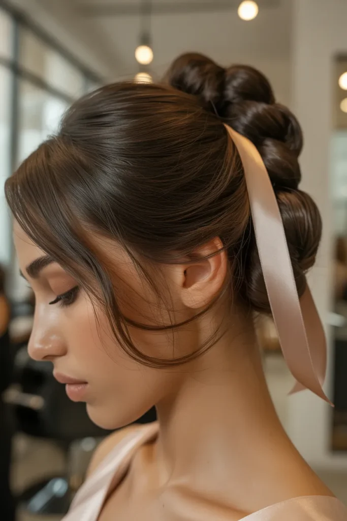 Twisted Satin Wrap