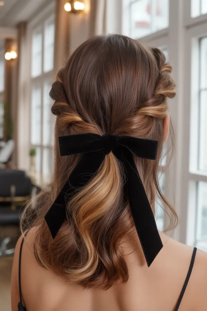 Velvet Bow Twist