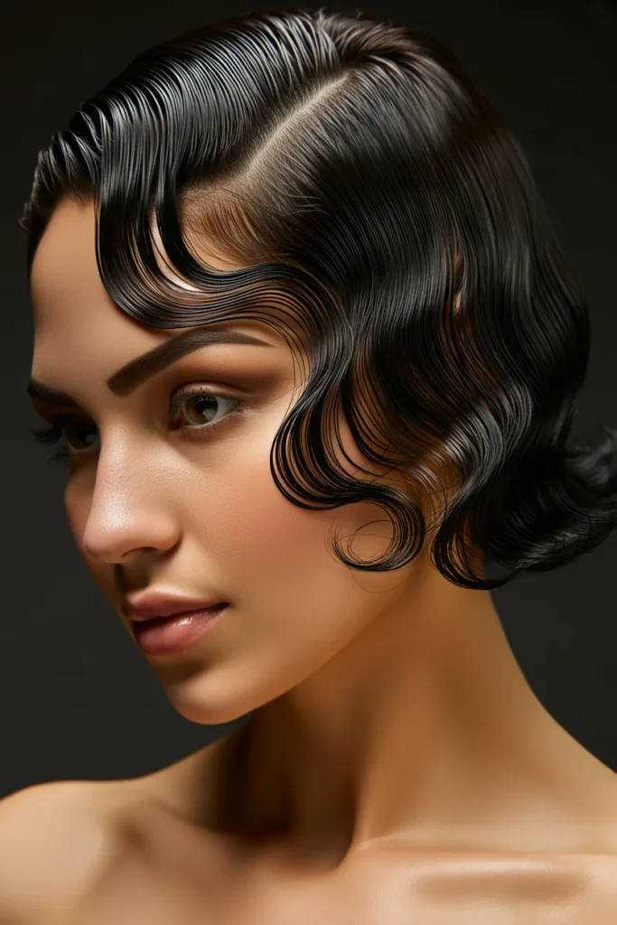 Velvet Finger Waves