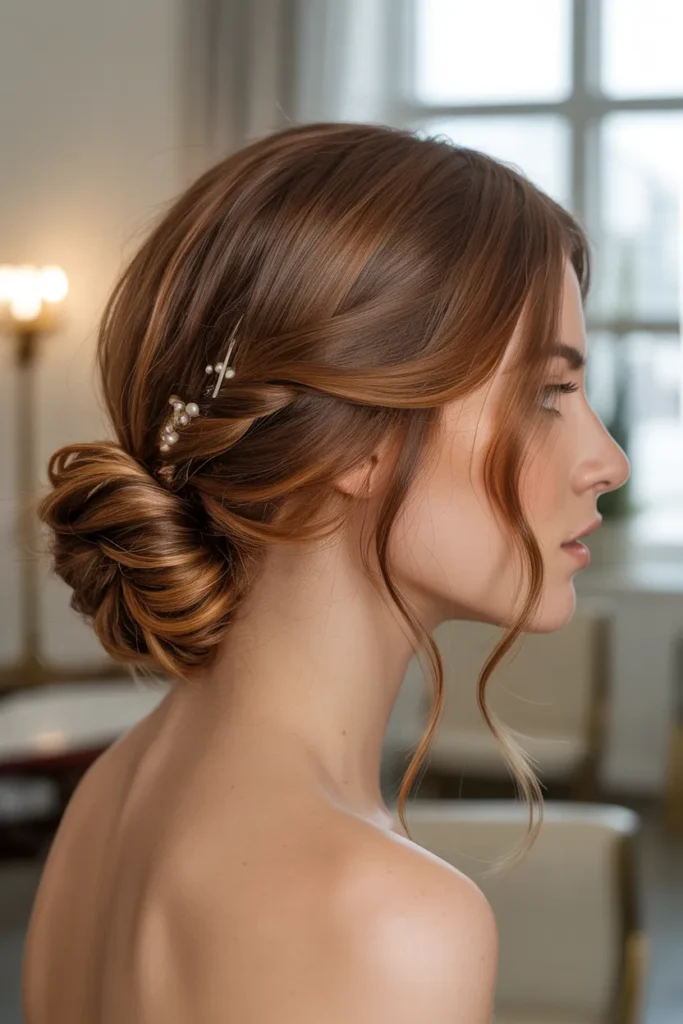 Velvet Twist Chignon