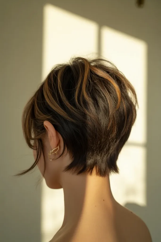 Wispy Neckline Shag