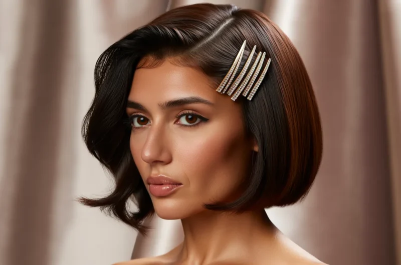 fancy hairstyles for short hair