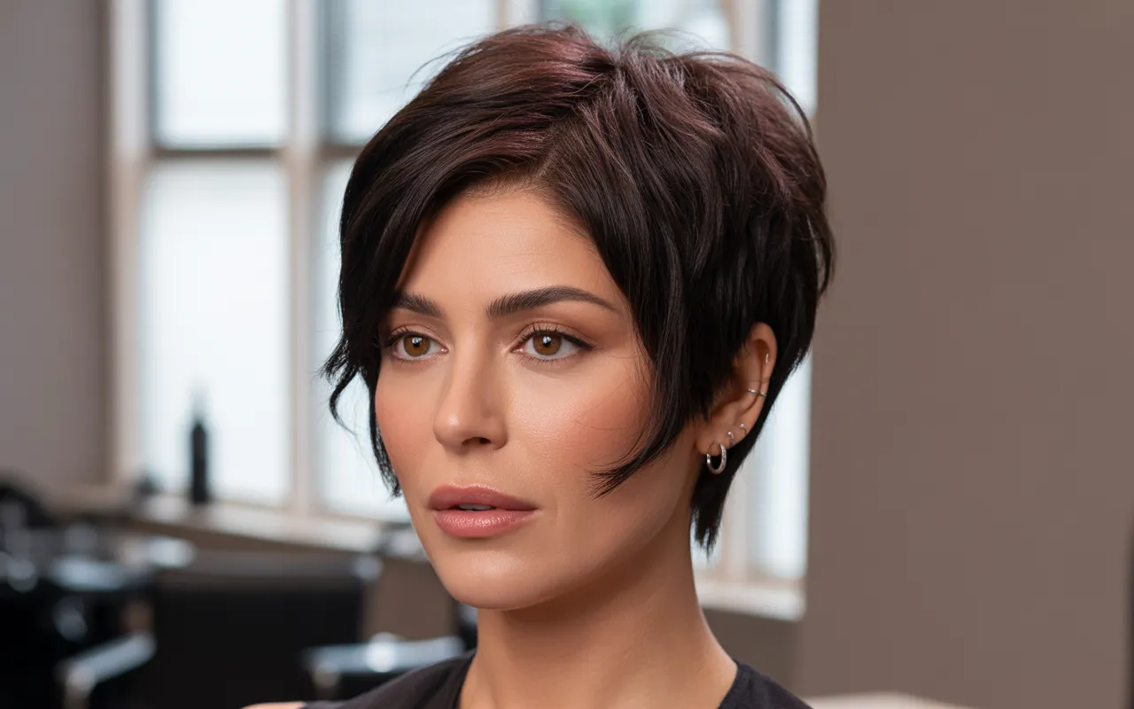 short shaggy pixie haircuts