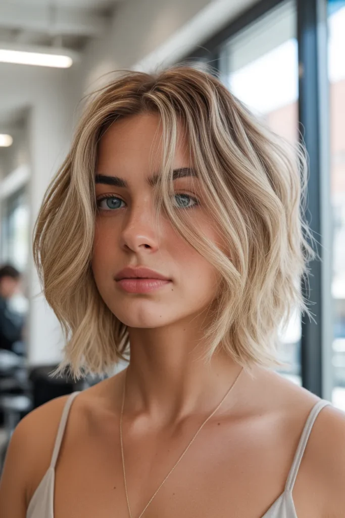 Airy Choppy Lob