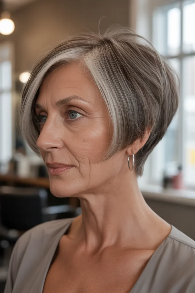 Angled Cheekline Bob