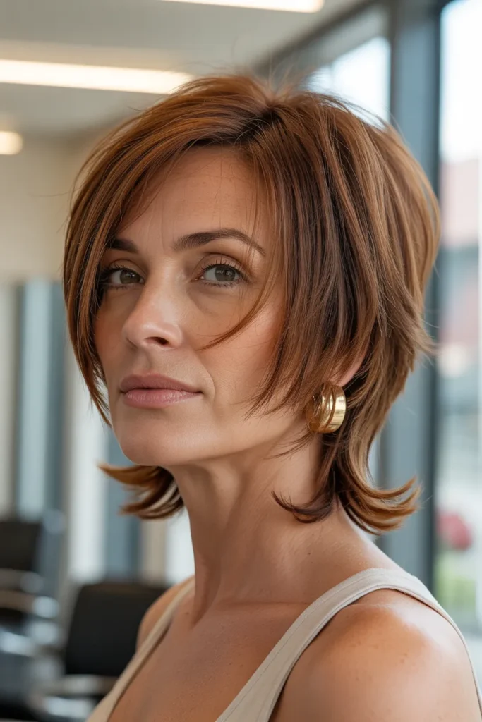 Choppy Ear-Length Cut
