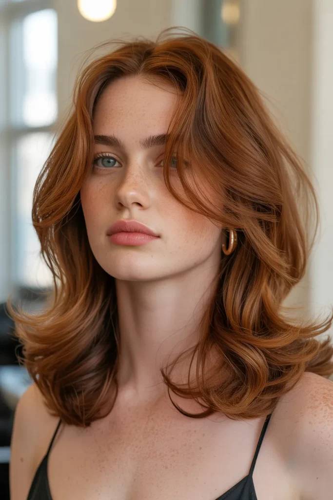 Copper Cascade Waves