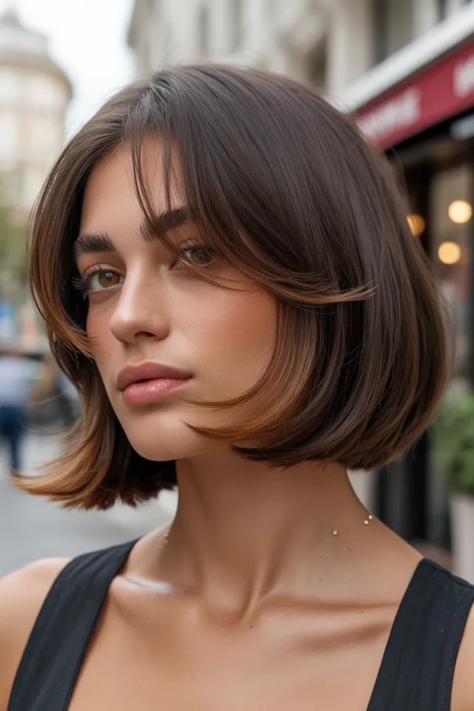 Curved French Bob