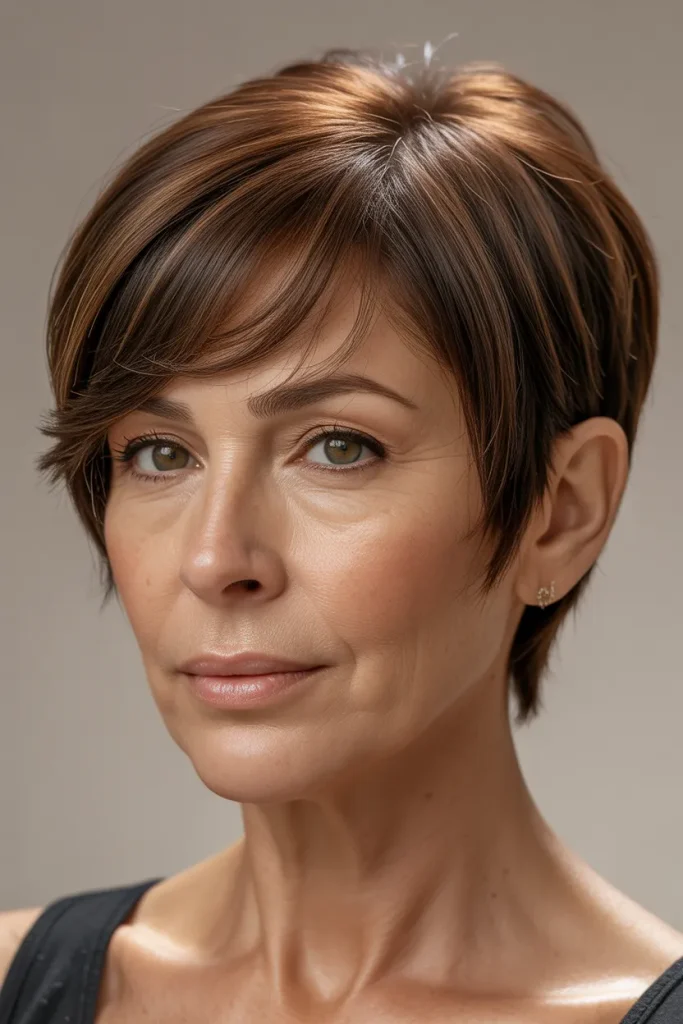 Curved Fringe Pixie