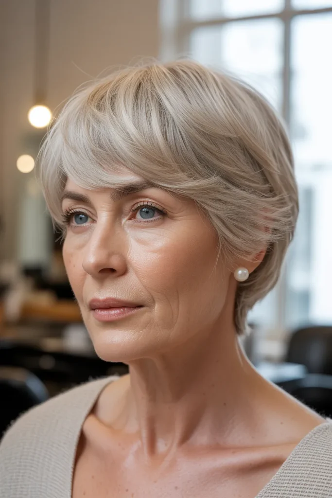 Curved Fringe Pixie