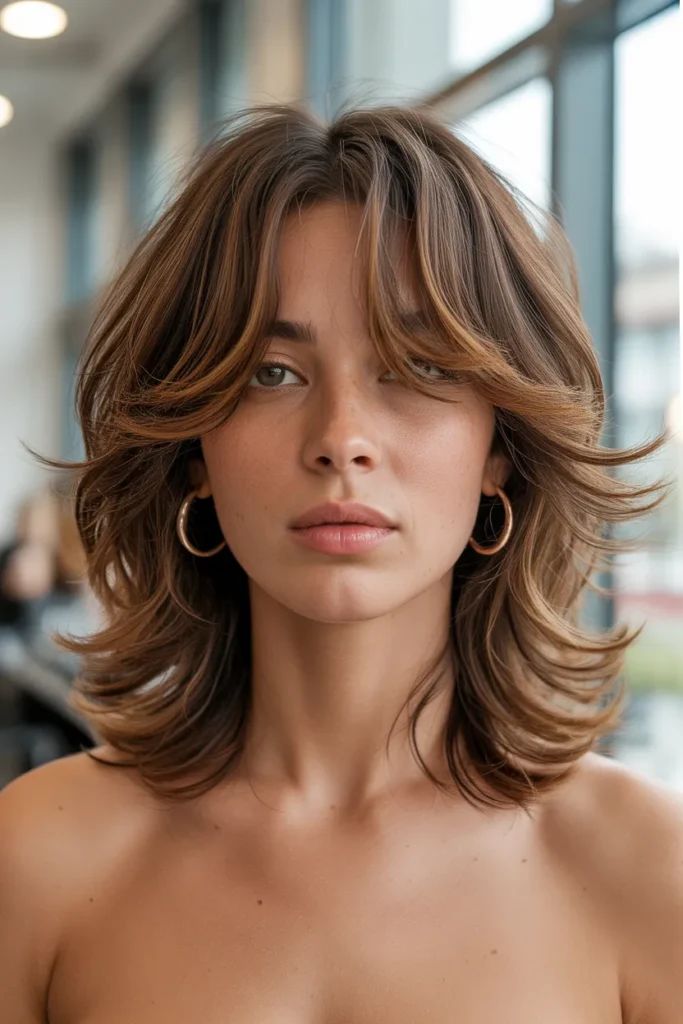 Feathered Collar Shag
