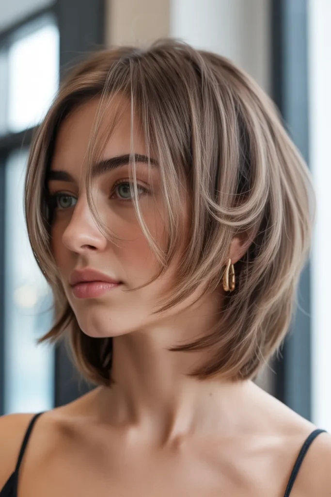 Feathered Crescent Bob