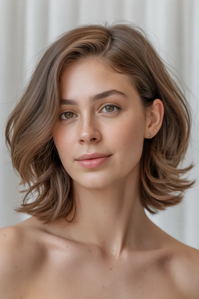 Feathered Wave Bob