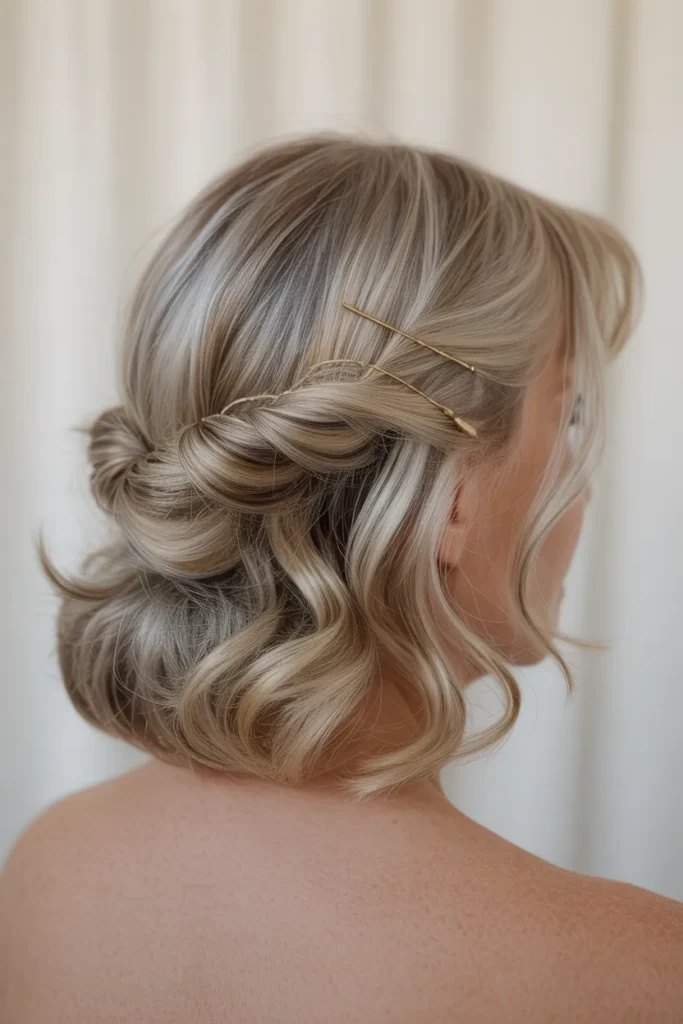 Laced Twist Bun
