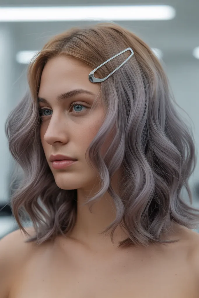 Lavender-Tinted Waves