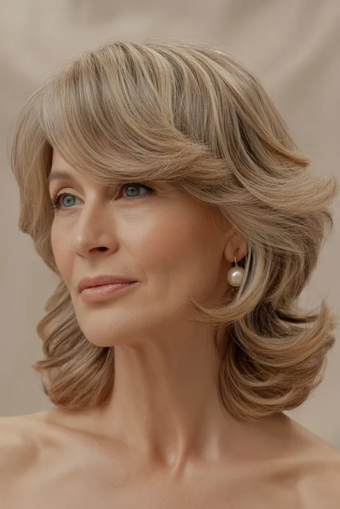Layered Collarbone Sweep