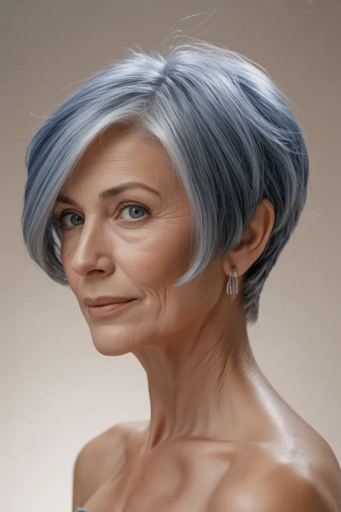 Polished Diagonal Bob