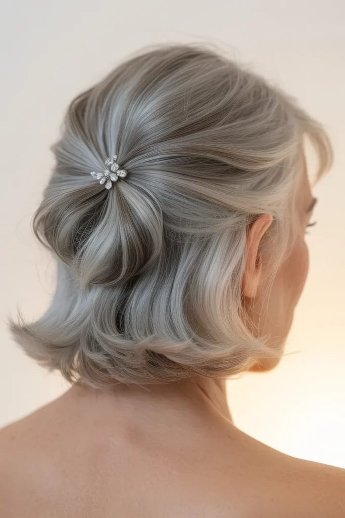 Rosebud Pinwheel Updo