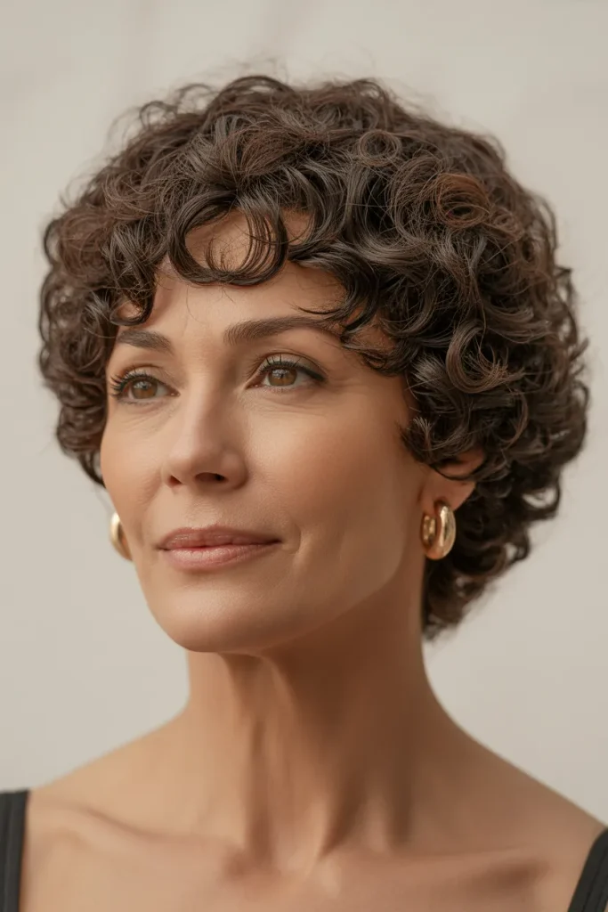 Rounded Curl Cap