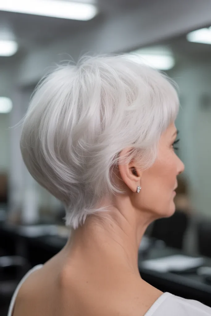 Rounded Silver Taper