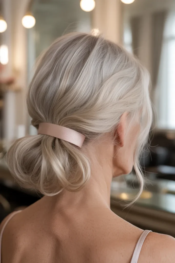 Satin Loop Bun