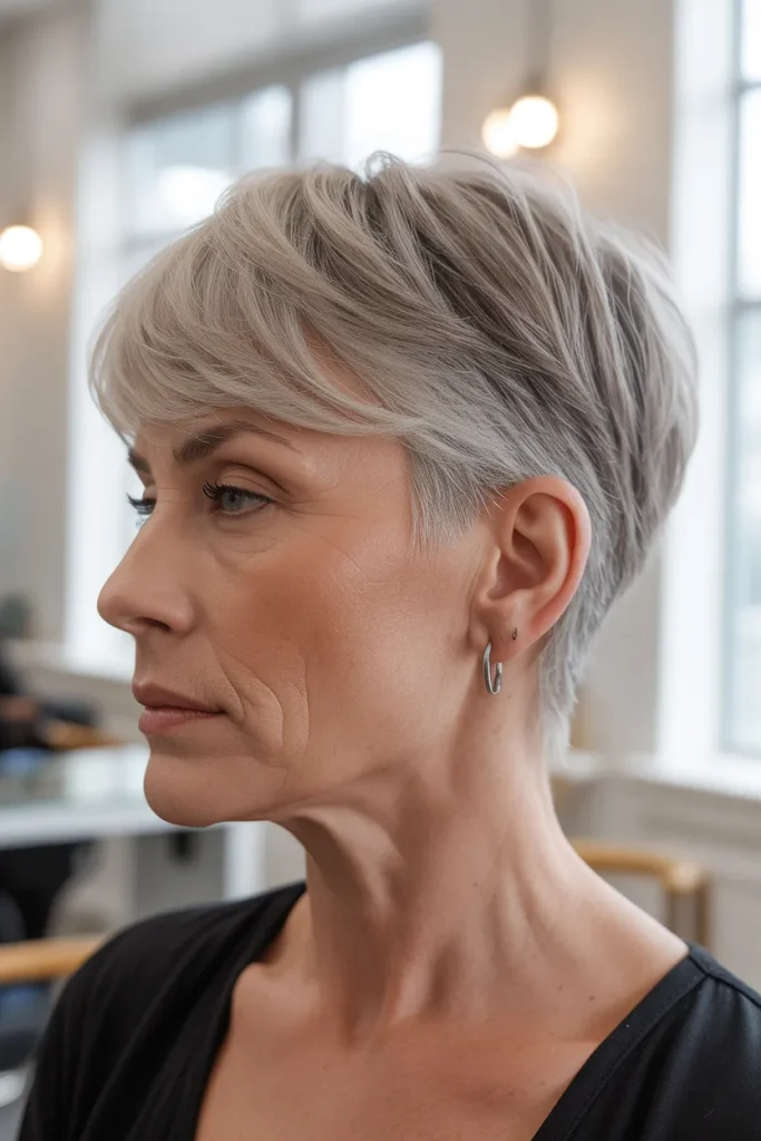 Sculpted Sideburn Crop