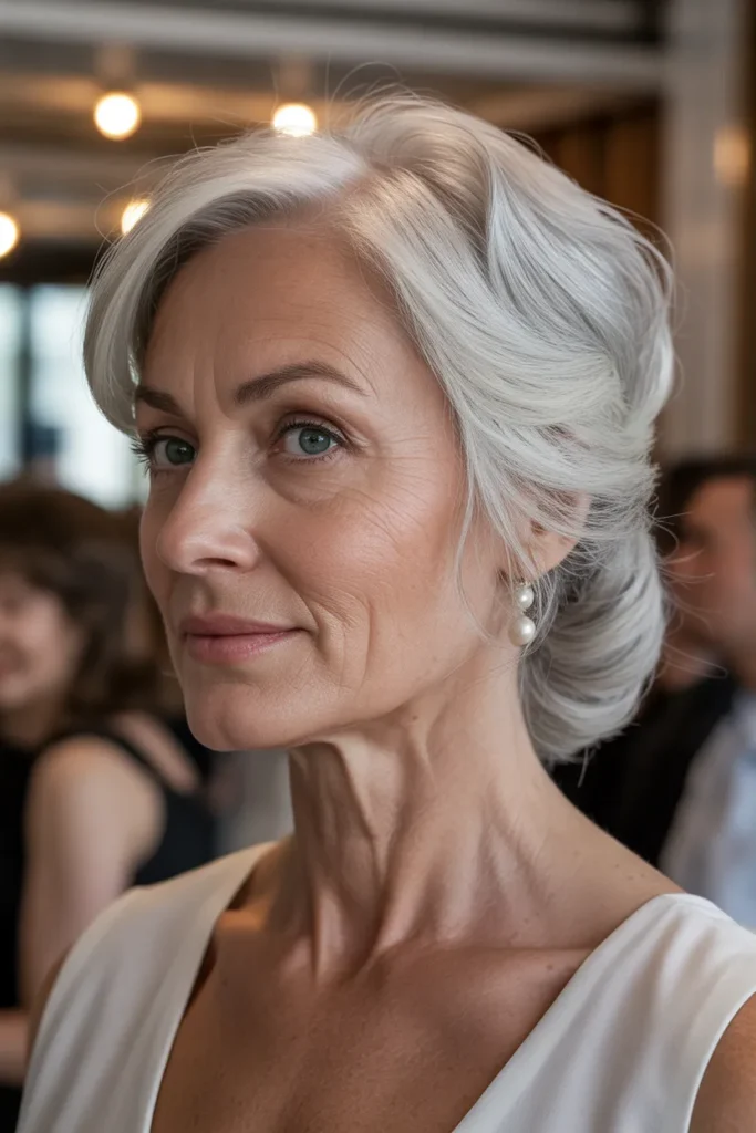 Side-Swept Chignon