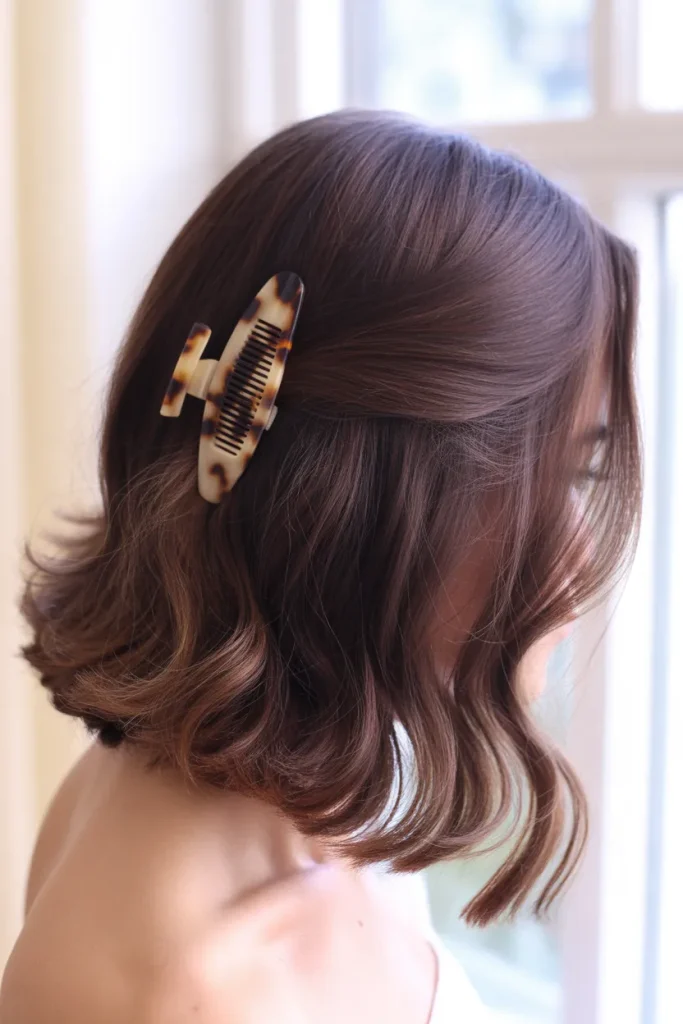 Side-Swept Claw Twist
